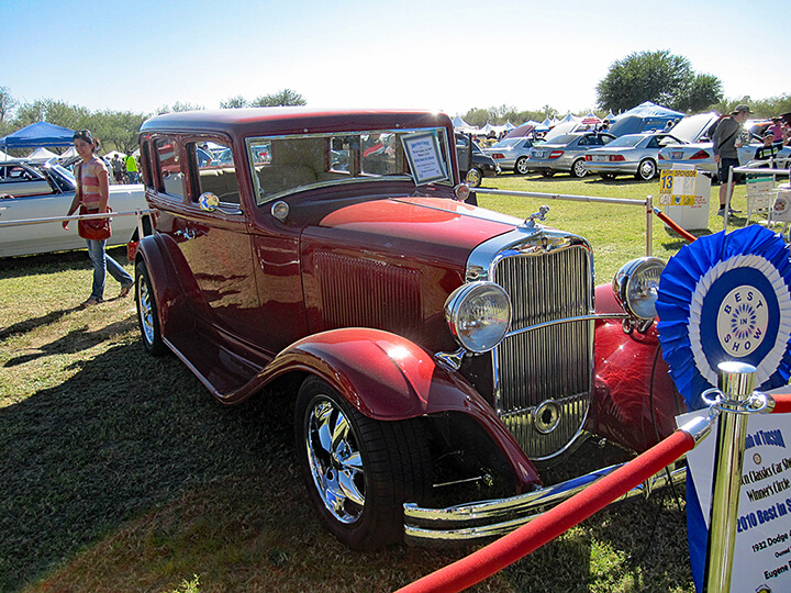 The Rotary Club of Tucson and the Tucson Classics Car Show Award Winners: 2018 Best in Show Eugene Dechant