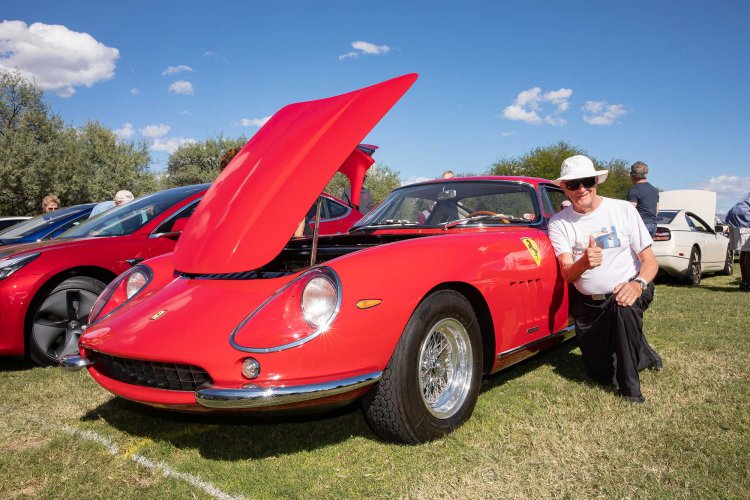 The Rotary Club of Tucson and the Tucson Classics Car Show Award Winners: 2018 Sponsor's Choice Dave Cummins