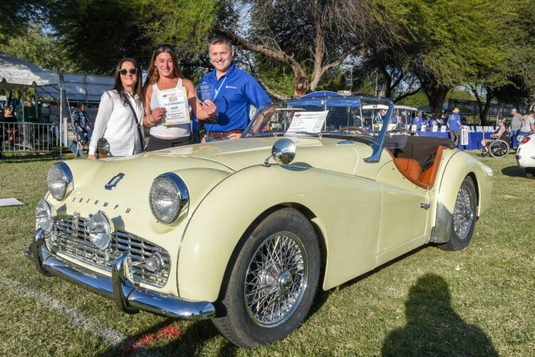 The Rotary Club of Tucson and the Tucson Classics Car Show Award Winners: 2018 Grand Marshal's Choice Rachel Schlanger