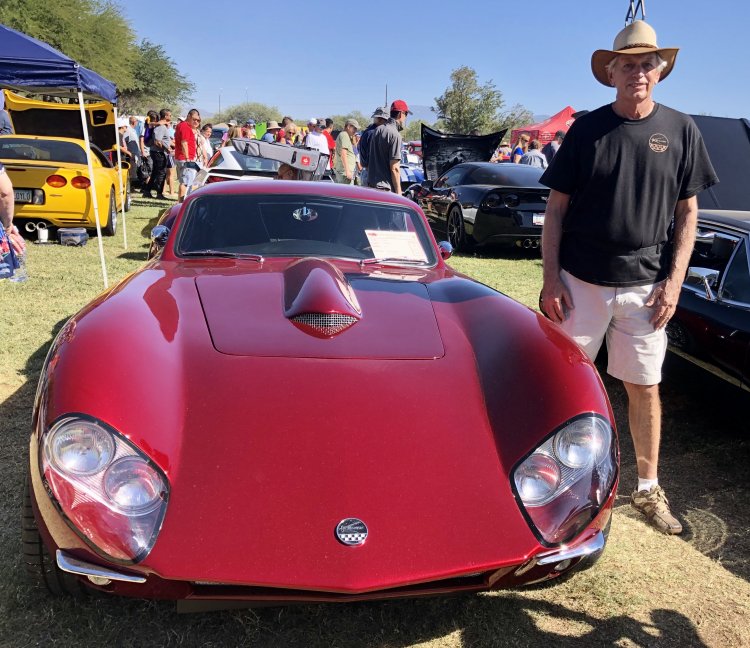 The Rotary Club of Tucson and the Tucson Classics Car Show Award Winners: 2018 Sponsor's Choice Bill McBain